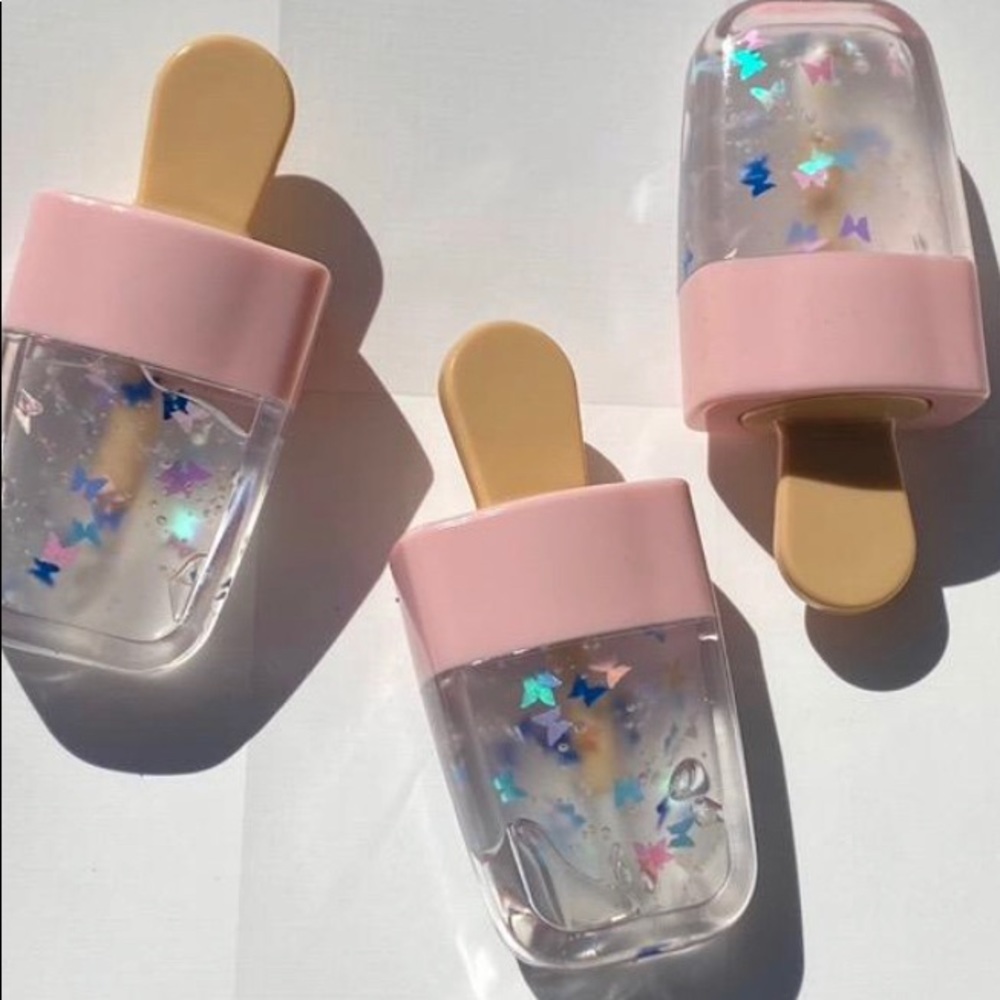 holographic butterfly lipgloss
